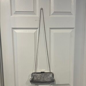 Silver Chain Evening Bag
